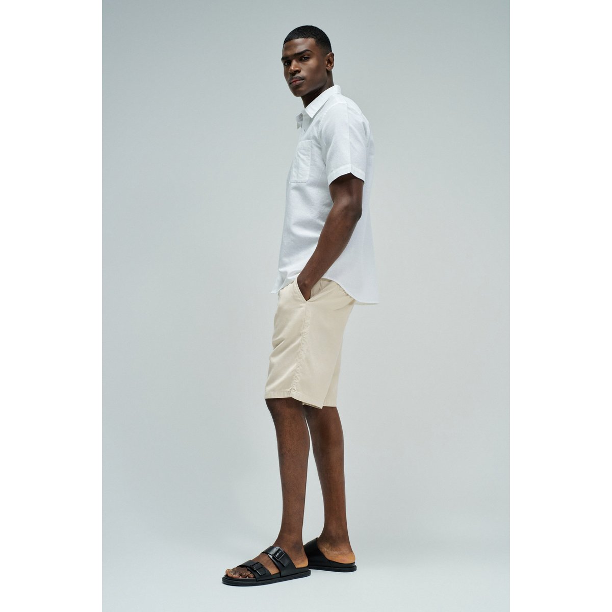 CHEMISE EN LIN blanc, SALSA JEANS
