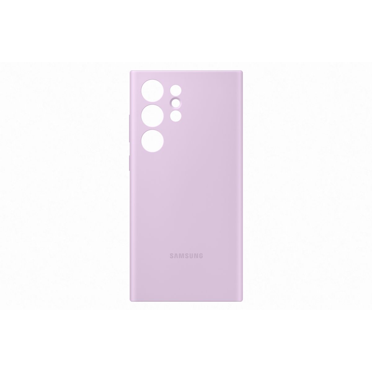 Coque S23 Ultra Silicone Lilas violet, SAMSUNG