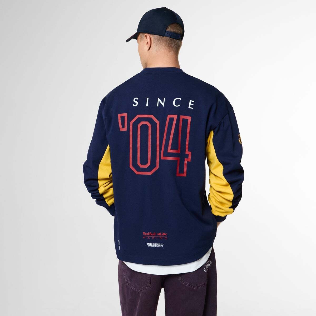 Red Bull Racing T-Shirt Manches Longues Coupe Loose marine, PEPE JEANS