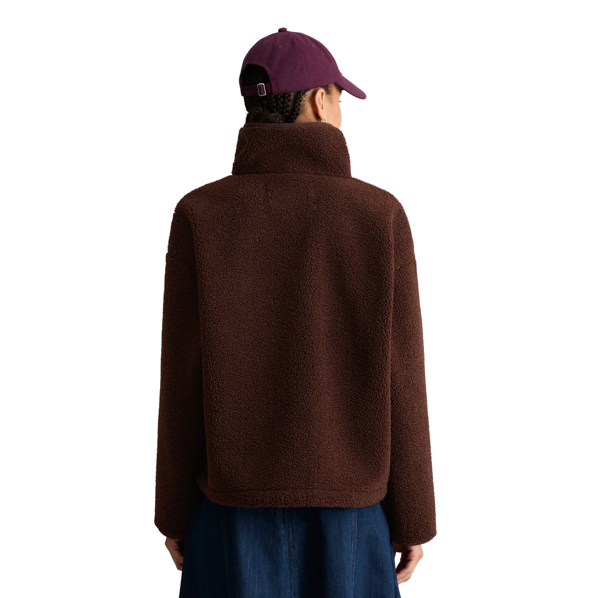 Teddy-Troyer standard en polyester recyclé marron, MARC O’POLO DENIM