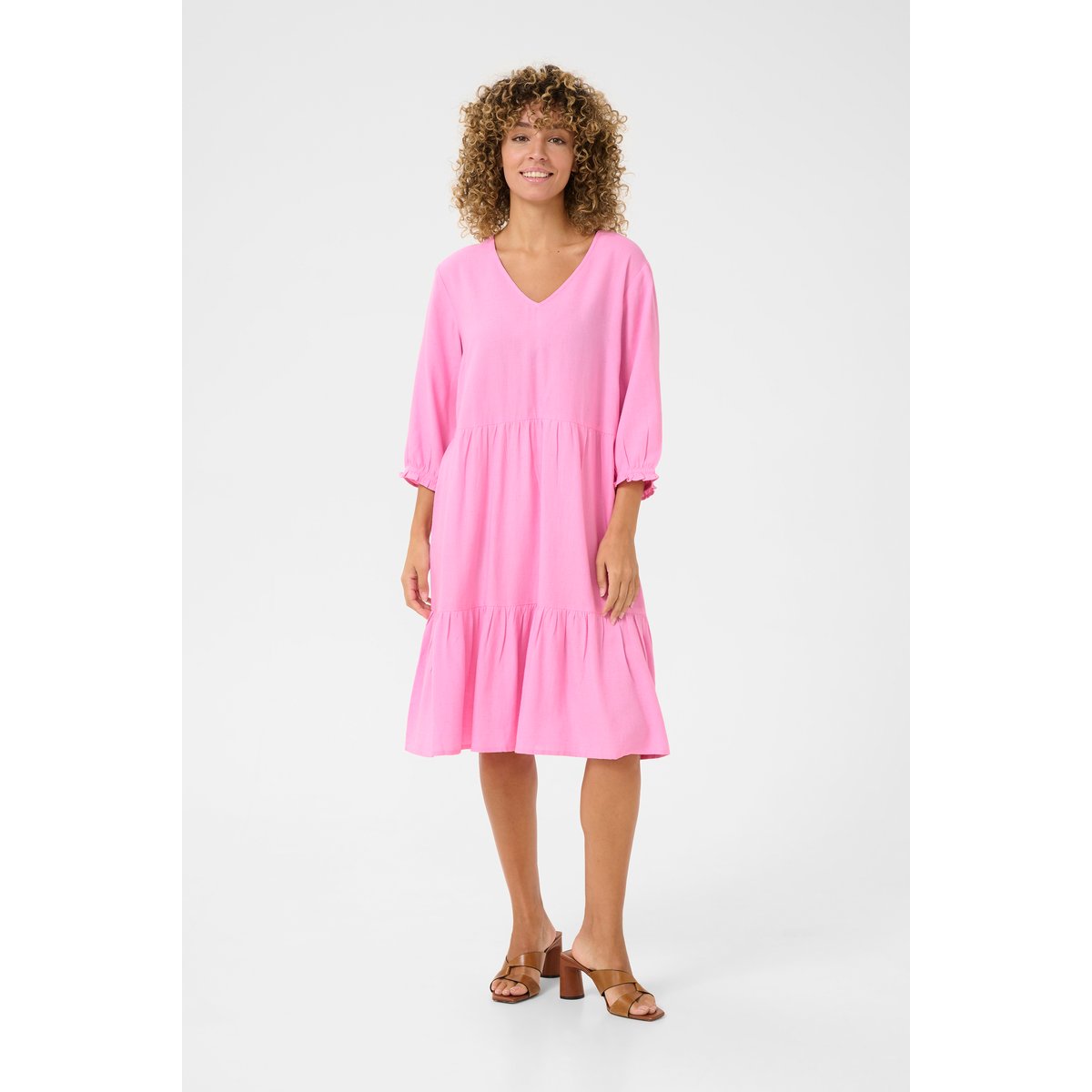 Dress rose begonia pink, CREAM
