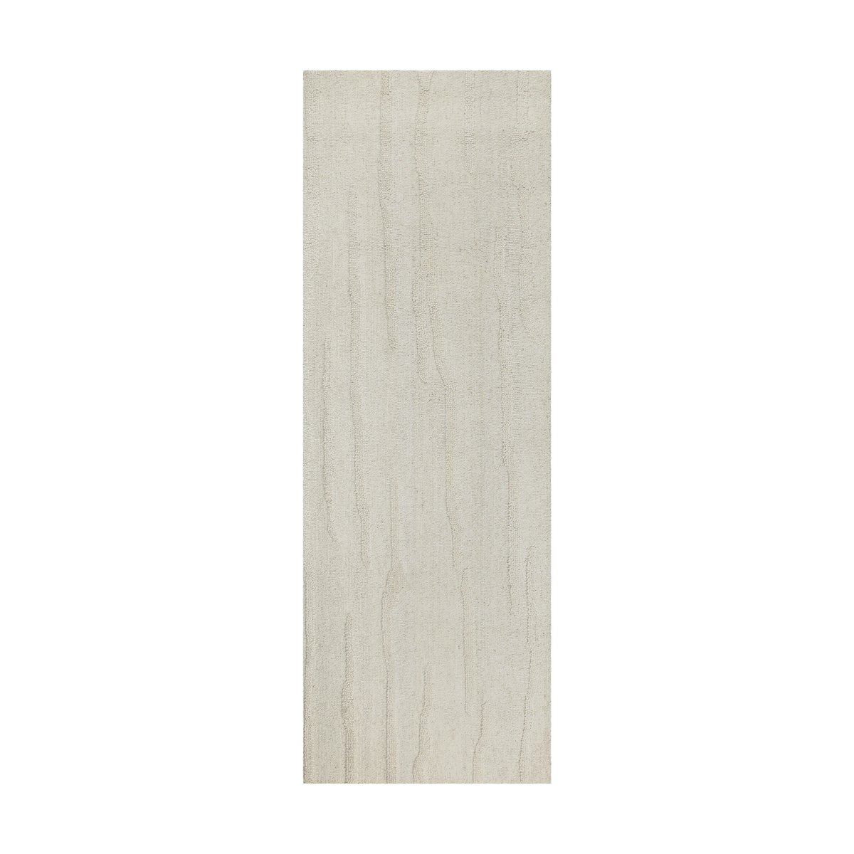 Tapis couloir texturé à motifs ondulés , HAMPTONS TWENTY blanc crème, WECON HOME