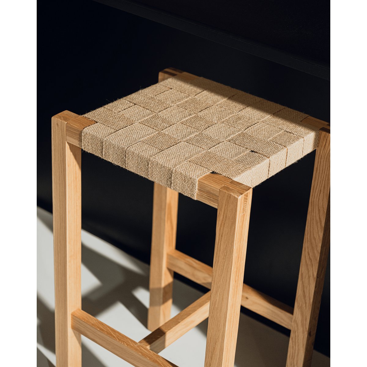 Tabouret de bar Toli marron, NOO.MA