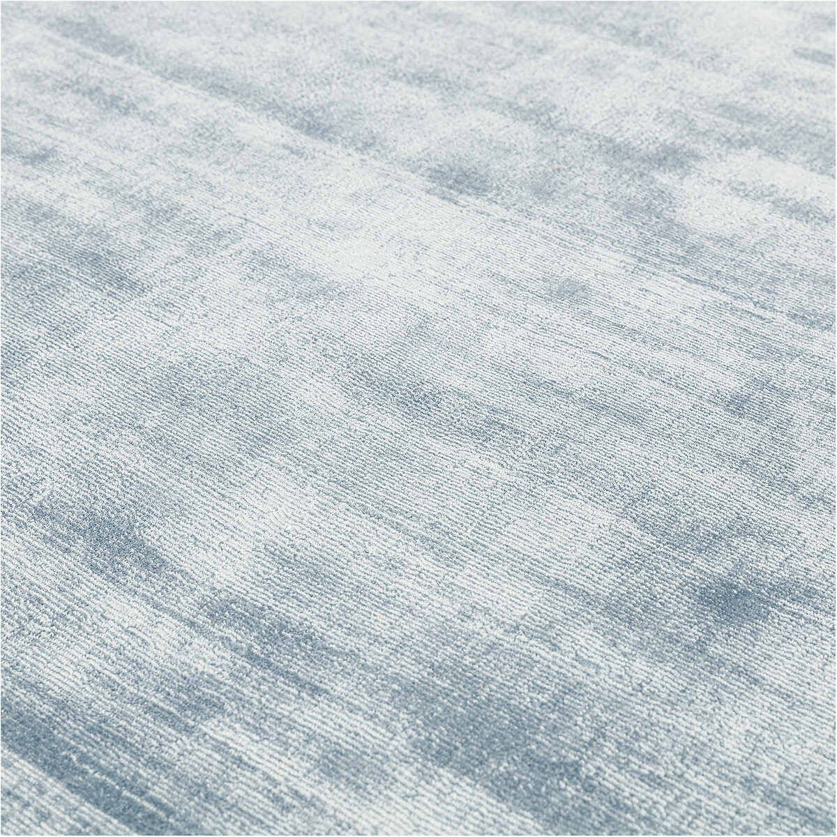 Distressed Hand Woven Viscose Rug blue, SO'HOME