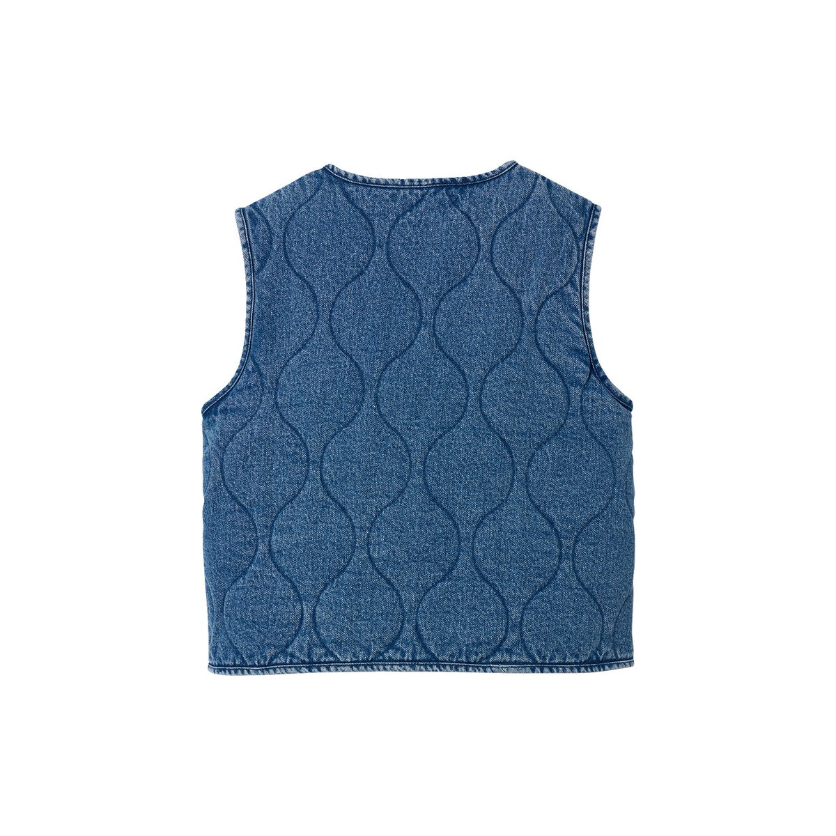 Veste sans manches denim bleu moyen, JONEN