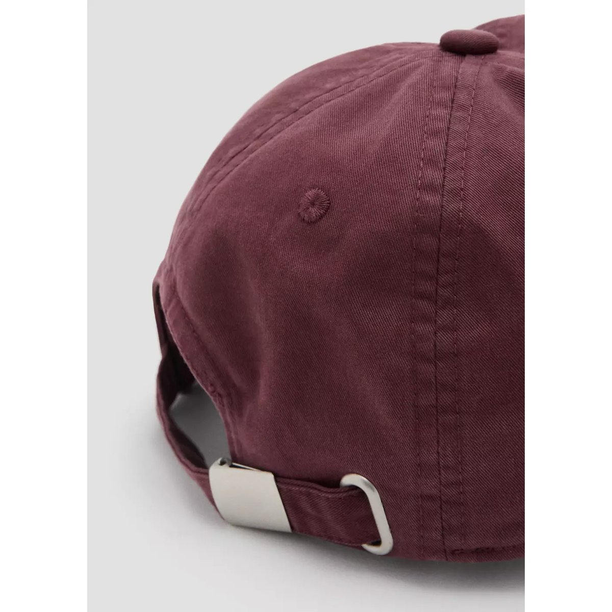 Casquette détail brodé grenat, MANGO KIDS
