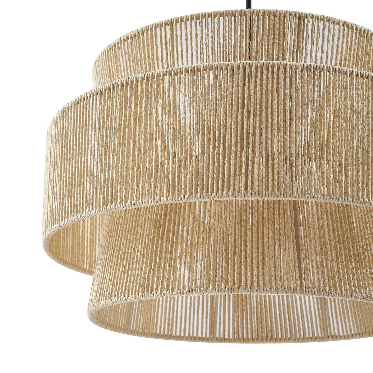 Suspension en papier traditionnelle, Anuva naturel, beige, LINDBY