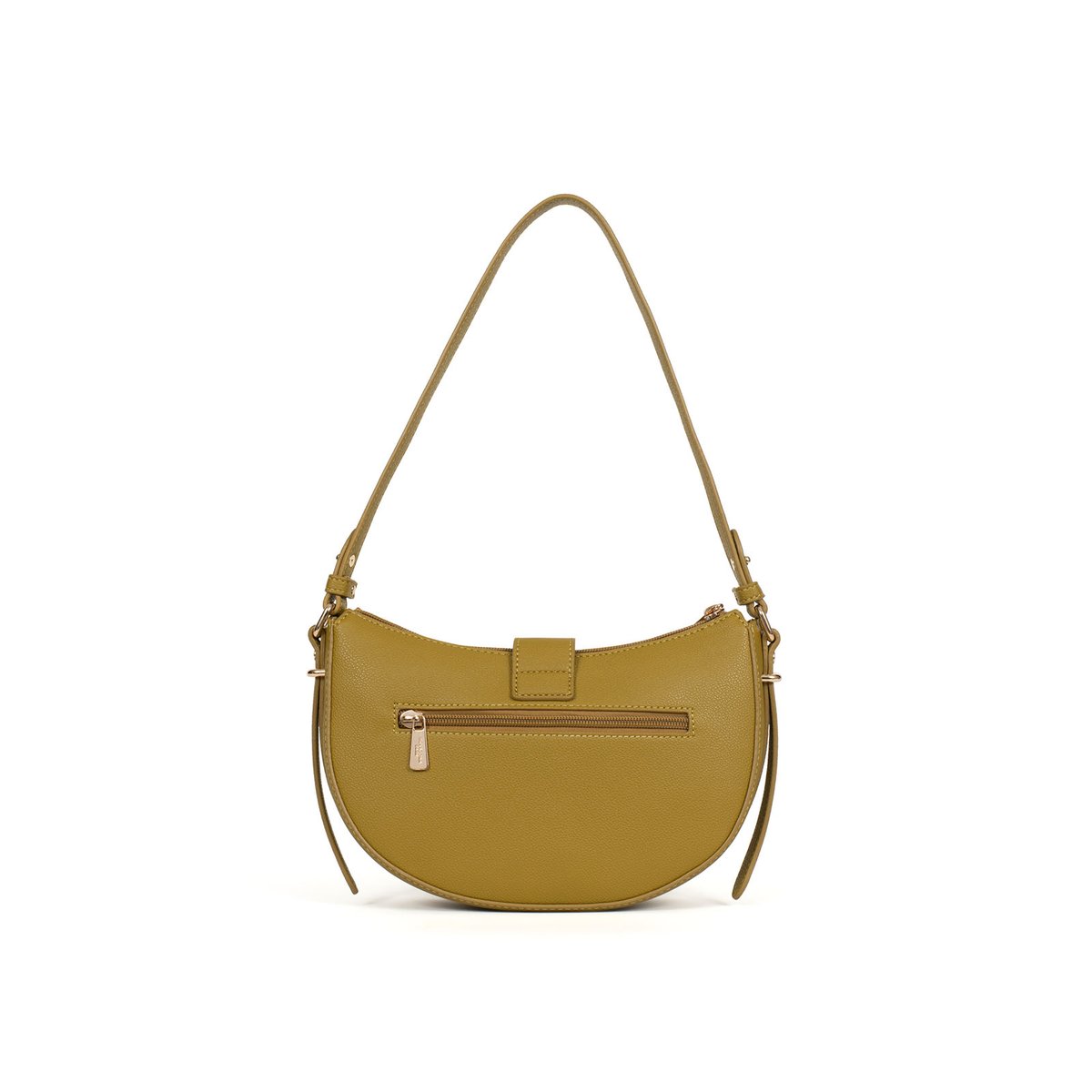 Sac porté épaule 1 anse LYS vert anis, HEXAGONA