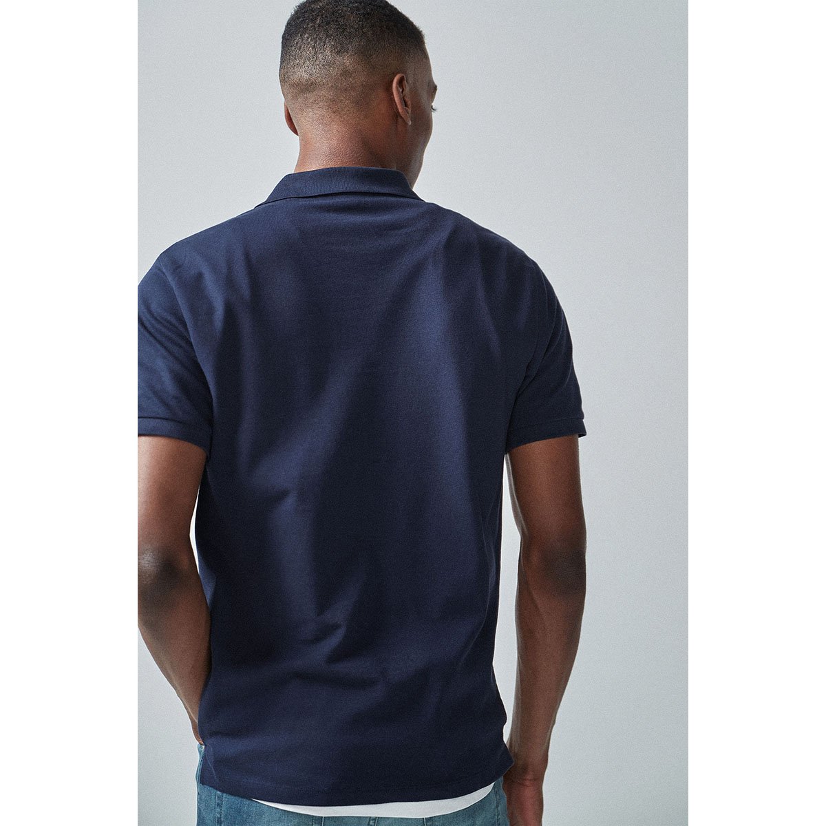 Polo En Piqué marine, NEXT