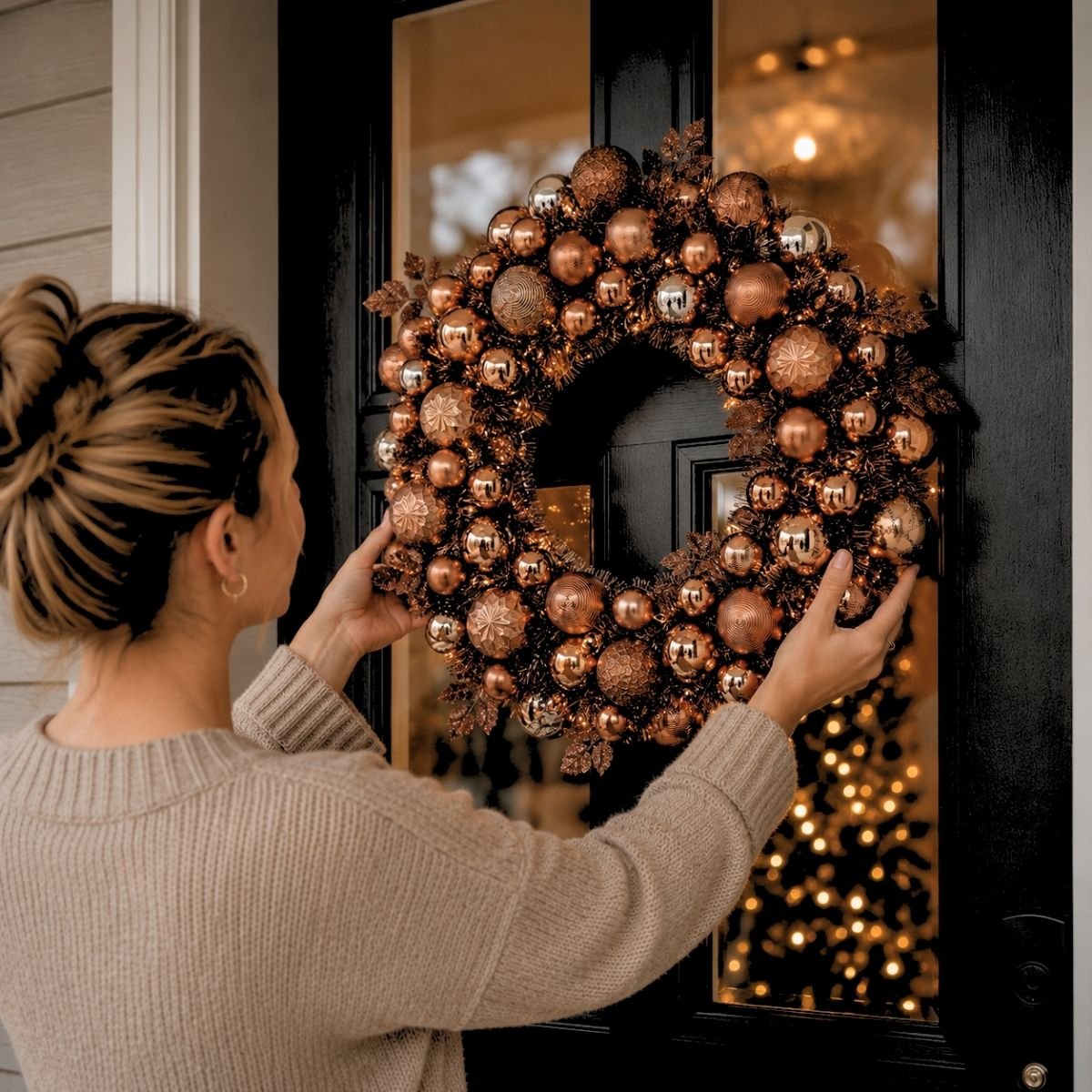 Couronne brun, MICA DECORATIONS