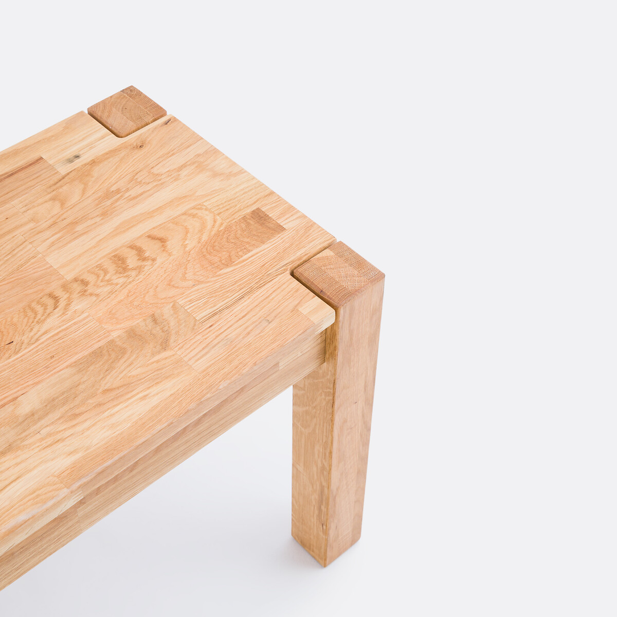 Banc chêne massif, L200 cm, Adélita chêne, LA REDOUTE INTERIEURS