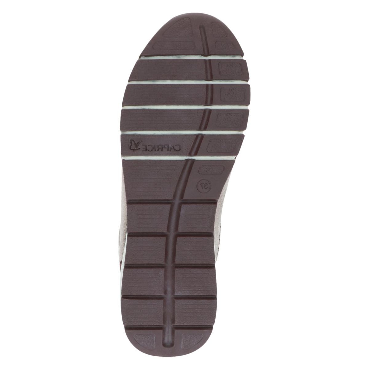Basket en cuir violet violet raisin, CAPRICE