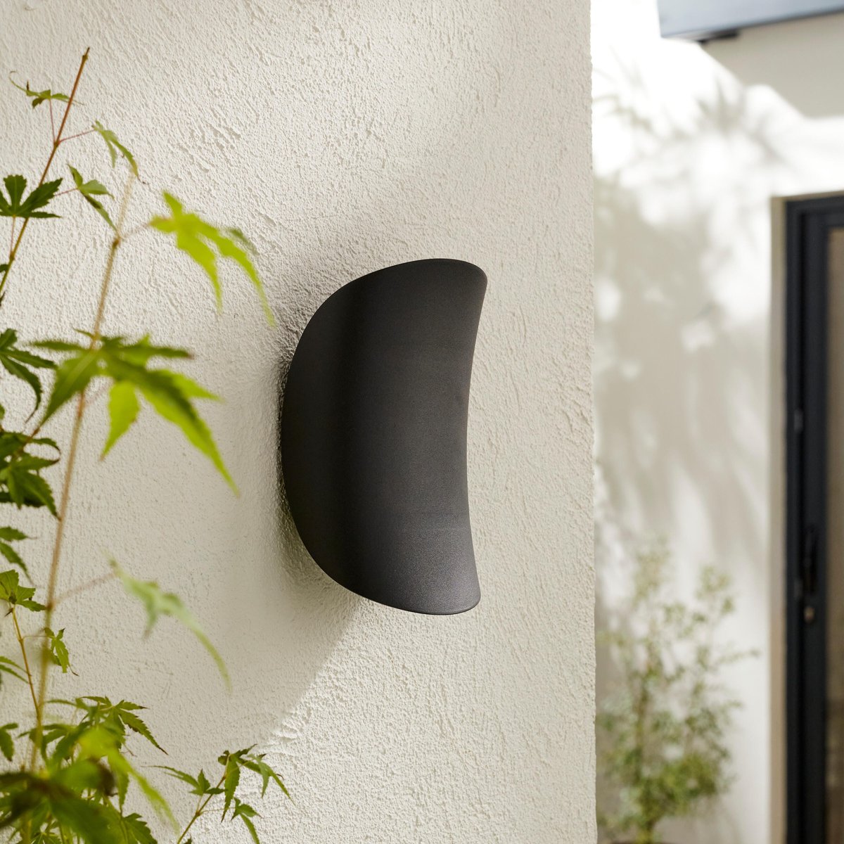 Applique en aluminium LED, COROGNE noir, INSPIRE