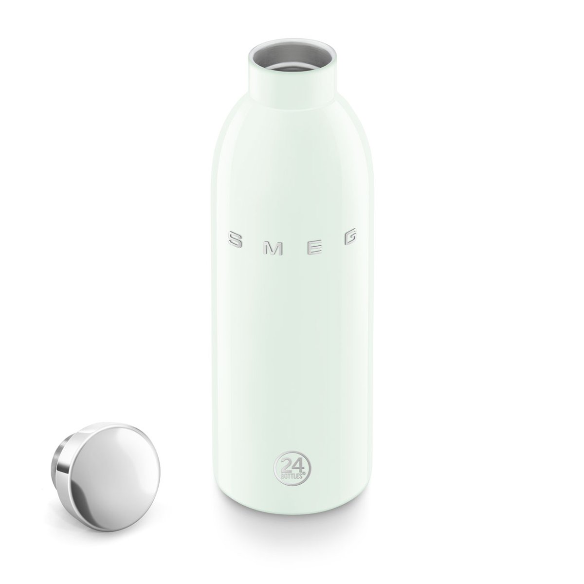 Bouteille isotherme 50 cl WBF01 vert d'eau brillant, SMEG