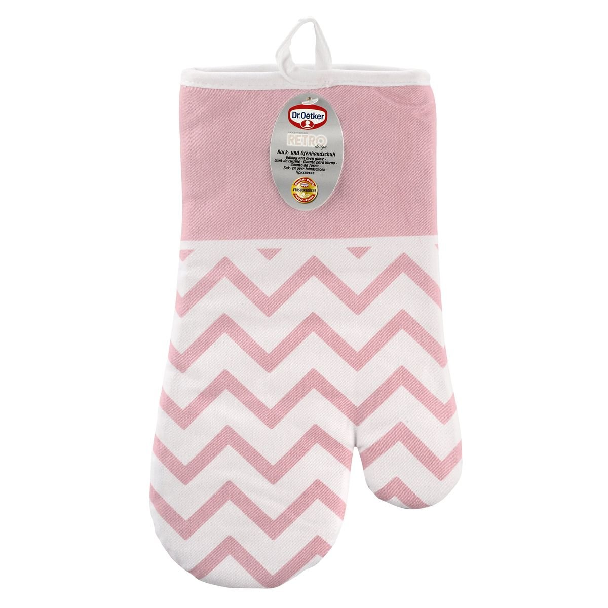 Gant de cuisine rose, DR OETKER