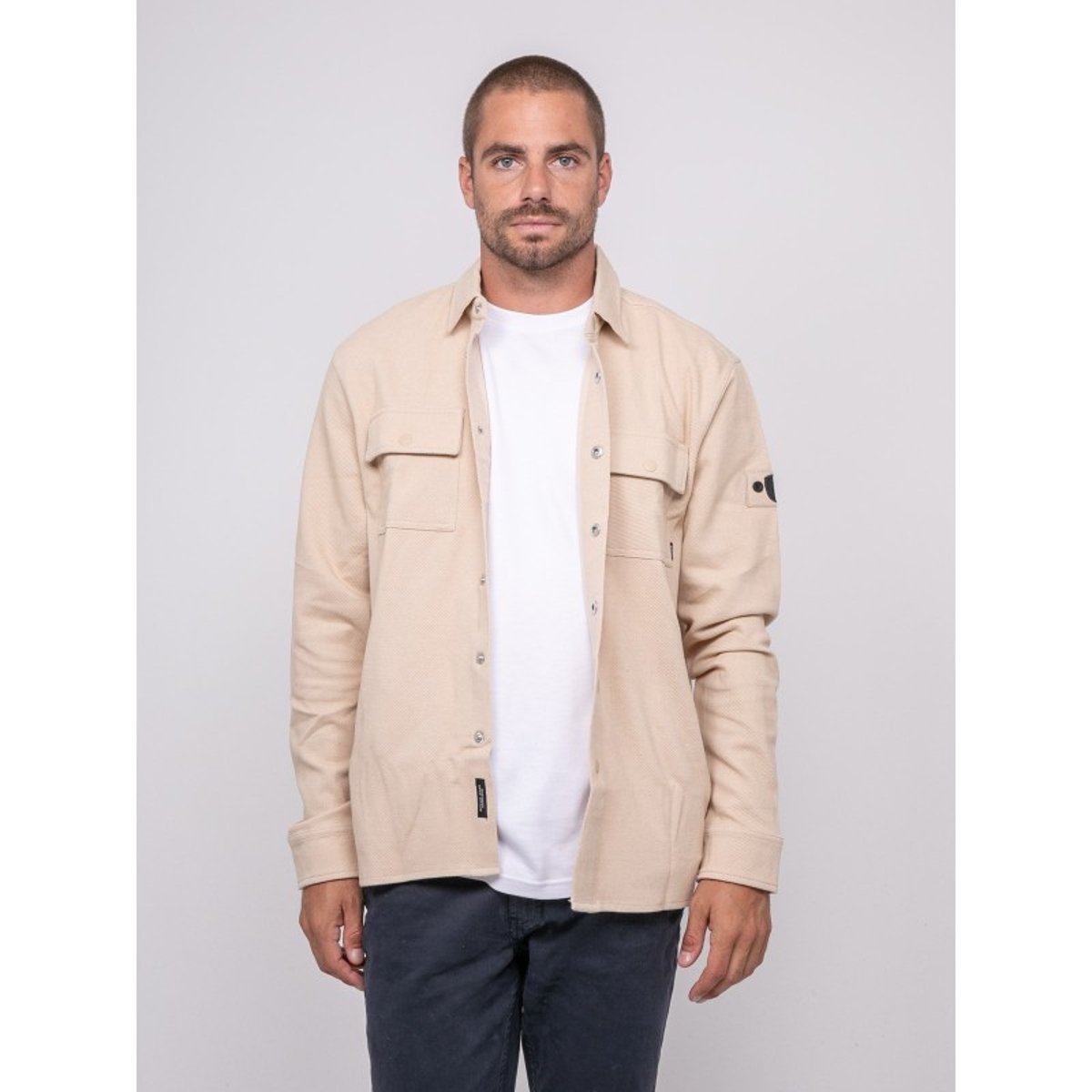 Veste Coton Zolidol beige, RITCHIE