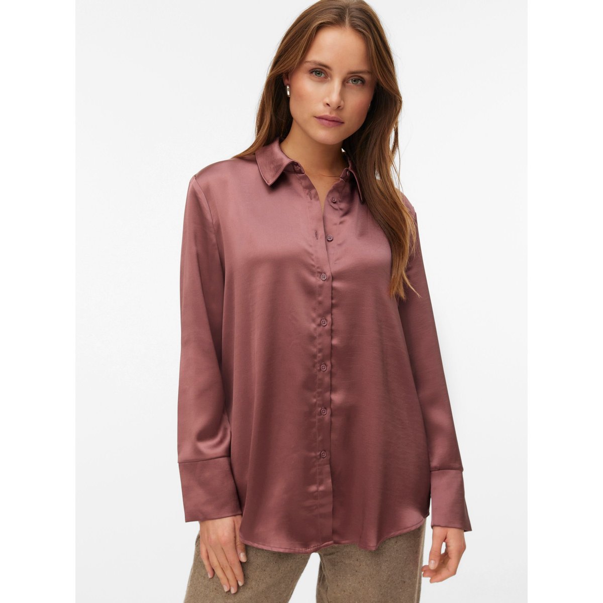 Chemise rose brown, VERO MODA