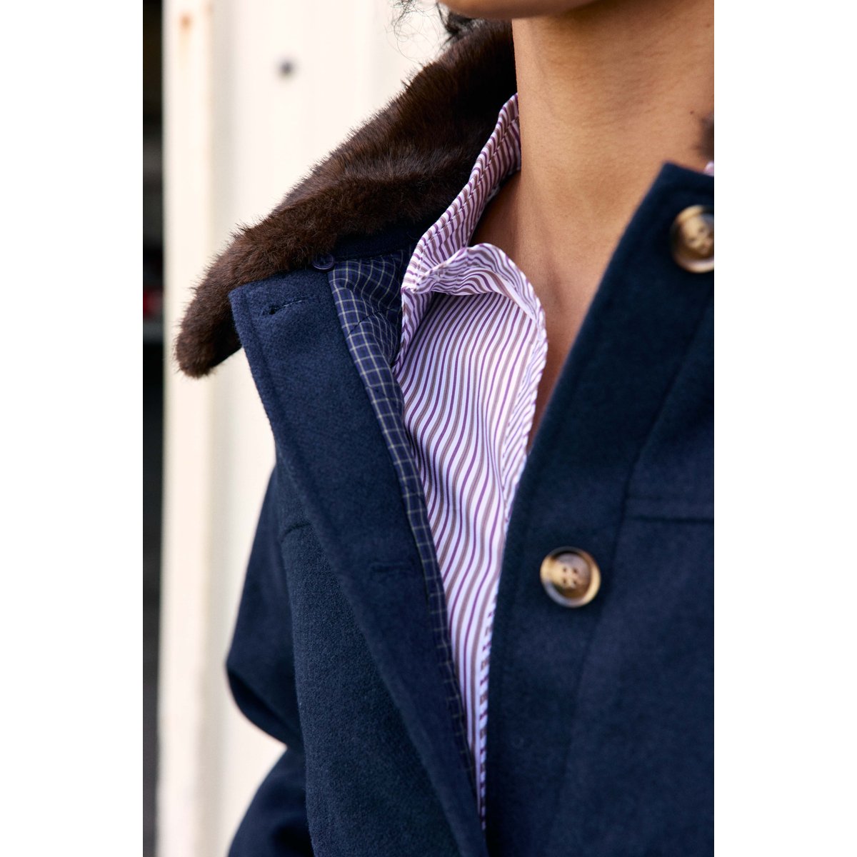 VESTE uni VIDEL 25-marine, LA PETITE ETOILE