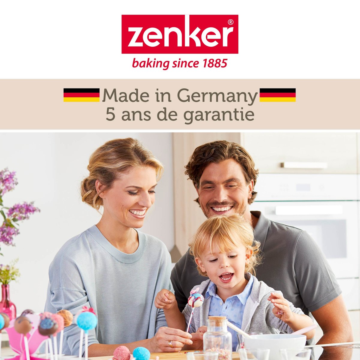 Moule à gâteaux 3D en forme de lapin de Pâques noir, ZENKER