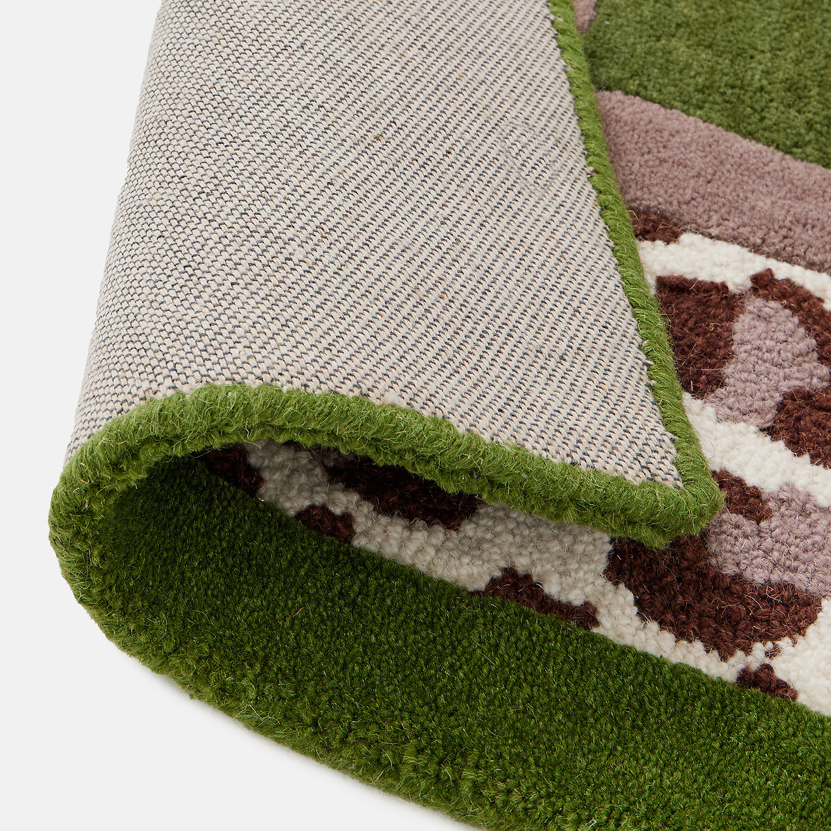 Tapis en laine, JAMARI vert, LA REDOUTE INTERIEURS