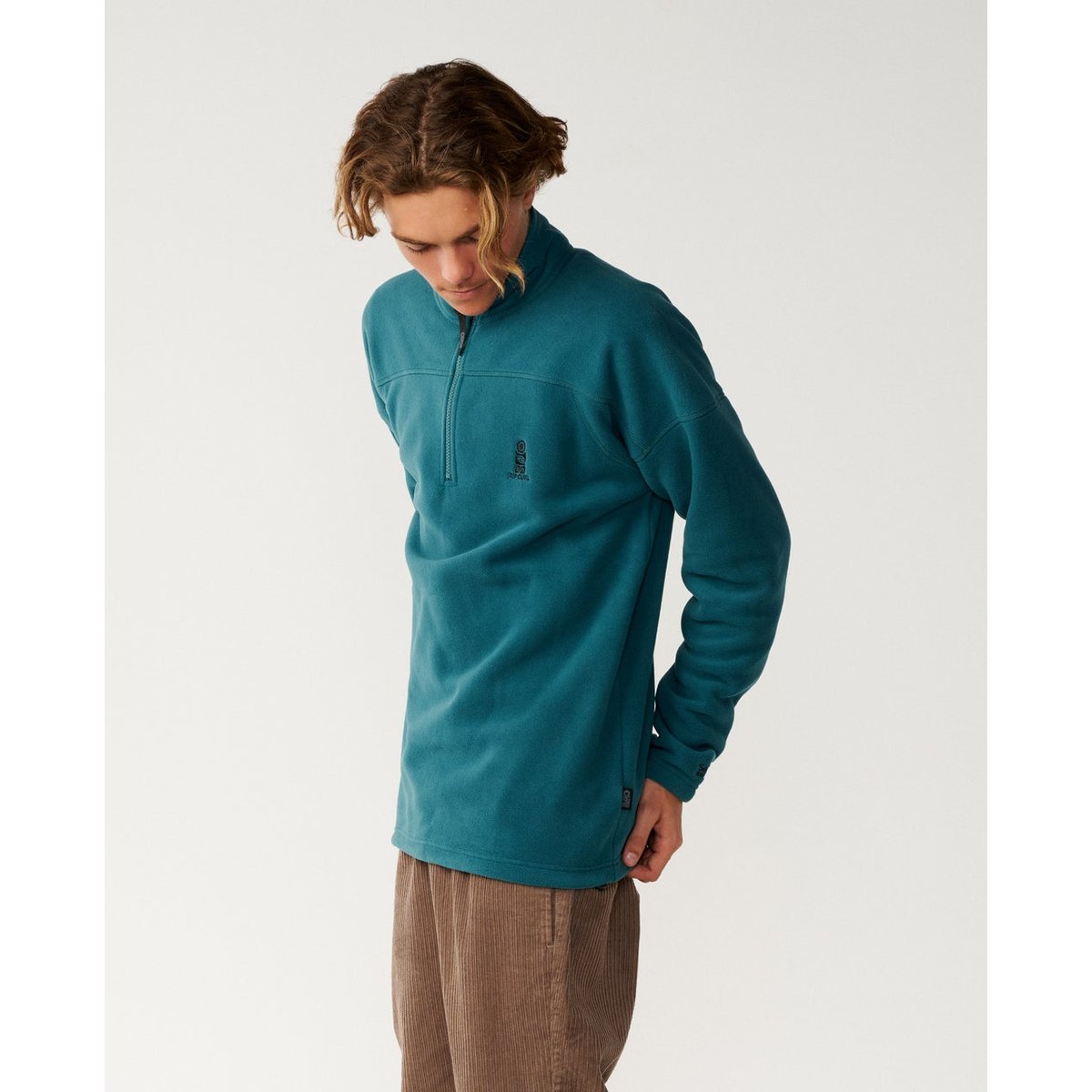 Polaire SEARCH SERIES bleu vert, RIP CURL