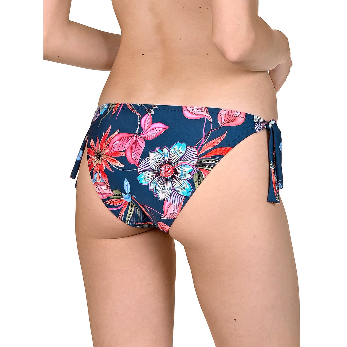 Bas maillot de bain à nouettes Jamaica bleu, LISCA