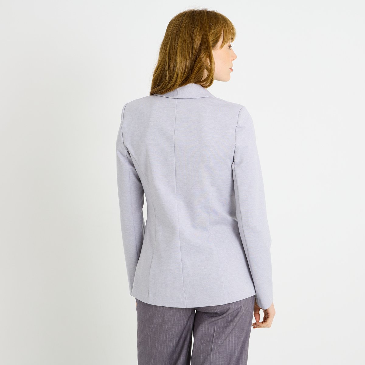 Blazer en maille gris, GRAIN DE MALICE