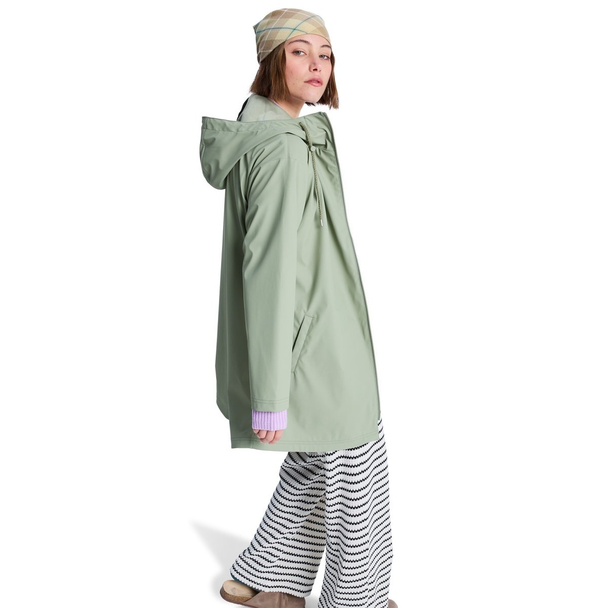 Veste imperméable RAINING AGAIN. vert oil green, ROXY