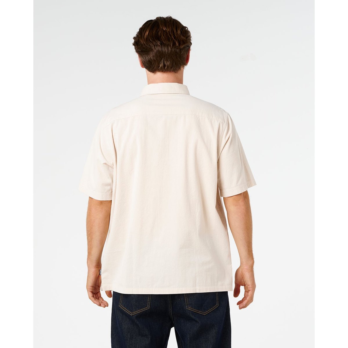 Chemise Aots manches courtes blanc vintage, RIP CURL