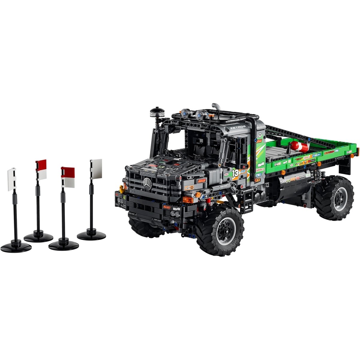Technic Le camion d'essai 4x4 Mercedes-Benz Zetros multicolore, LEGO