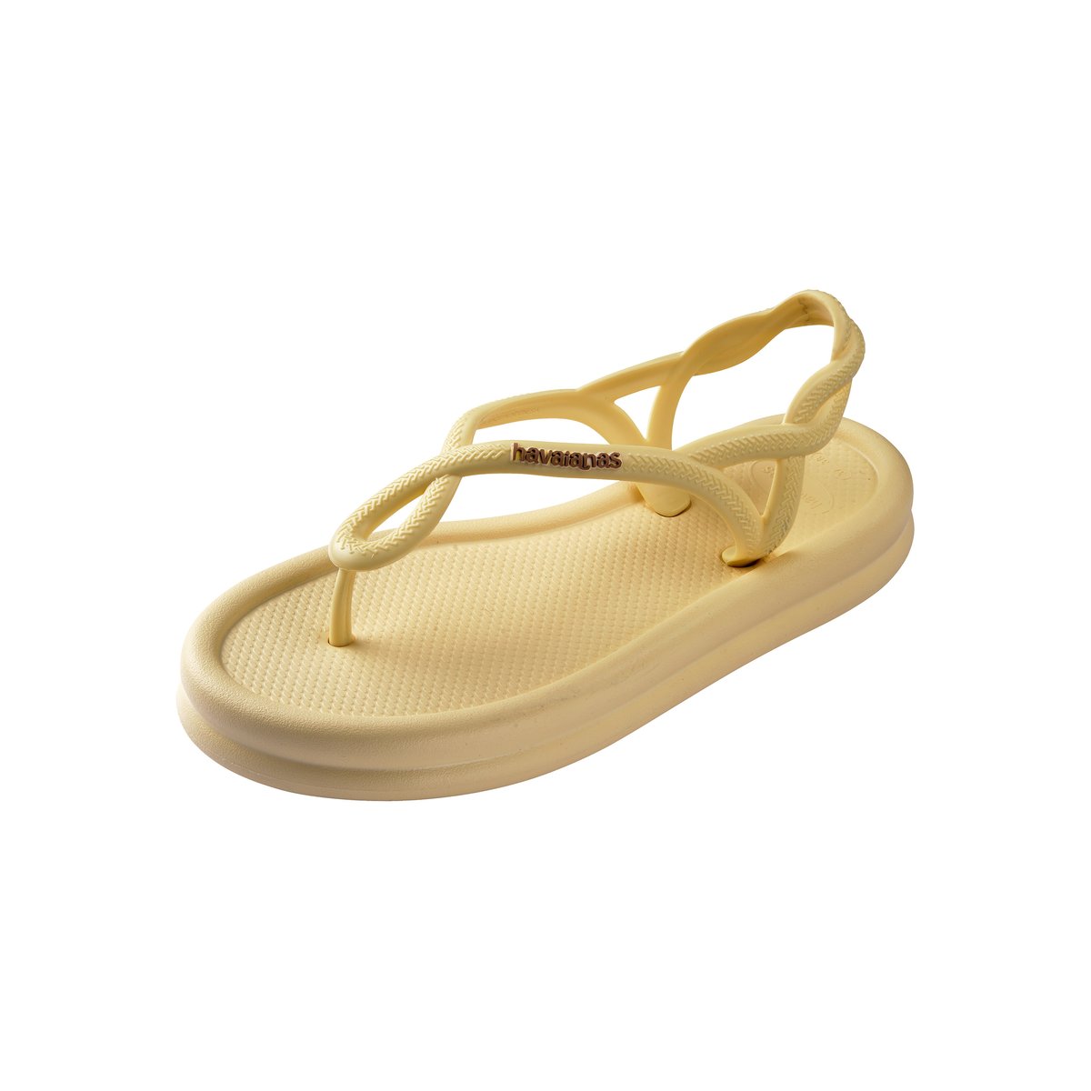 Sandales à Enfiler Luna Puffed crème, HAVAIANAS