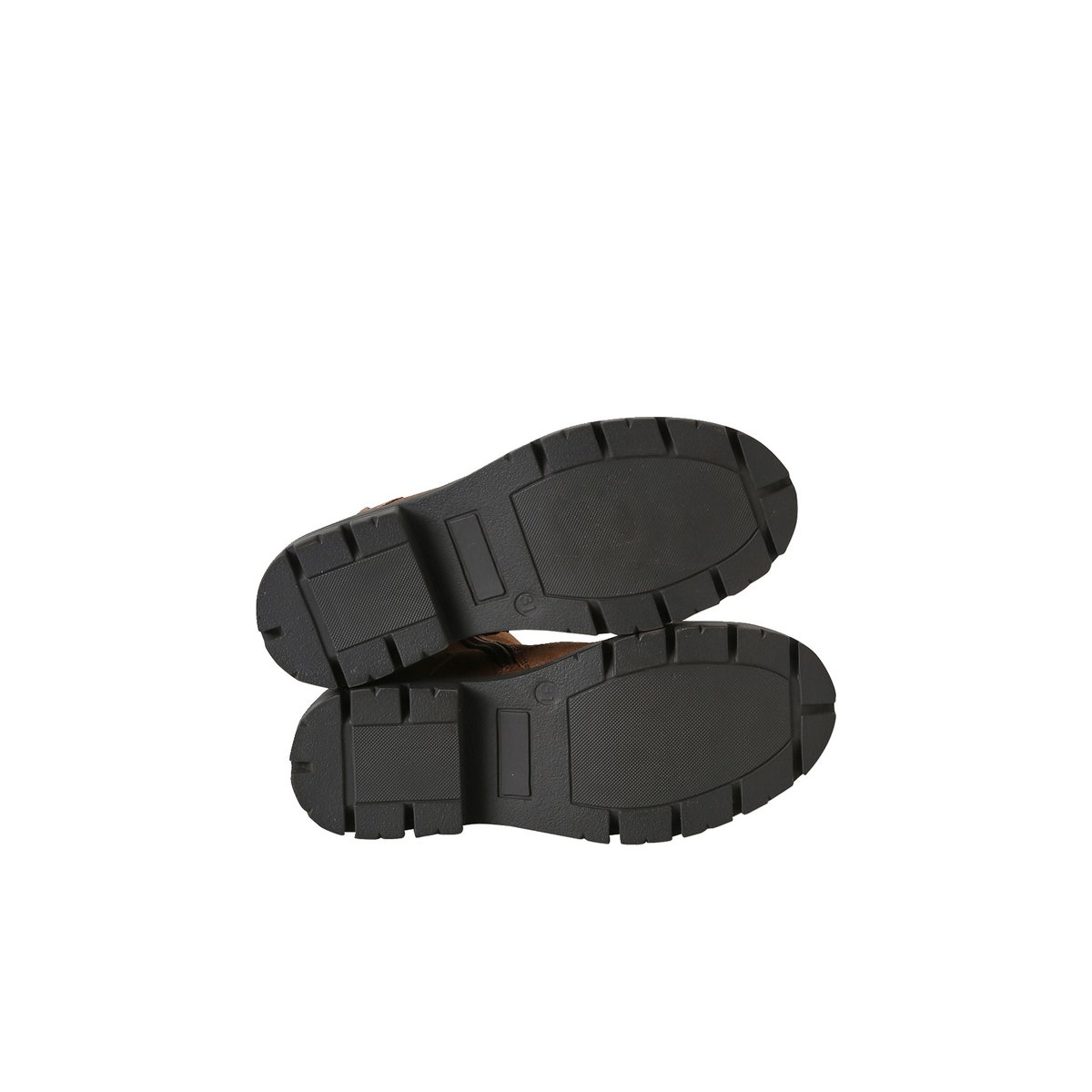 Boots cuir zippées marron, VERTBAUDET
