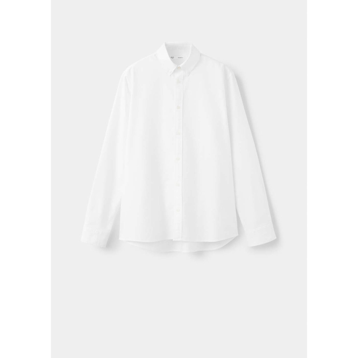 Chemise 100 % coton Oxford blanc cassé, MANGO TEEN