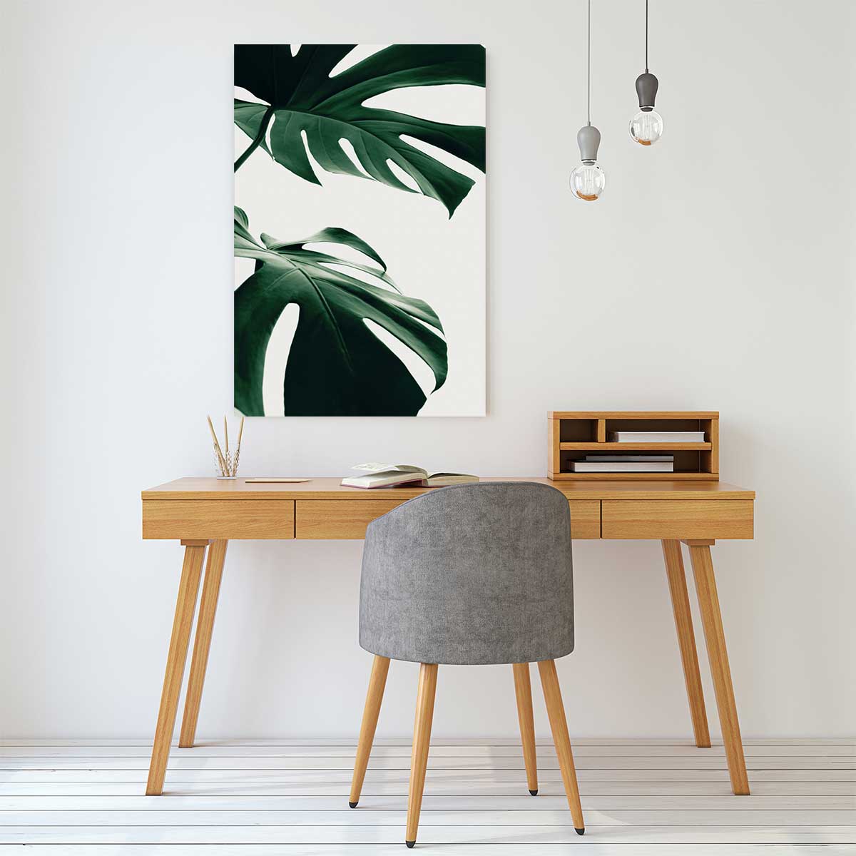 Tableau monstera due tableau alu dibond, HEXOA