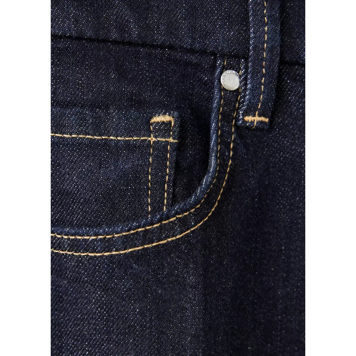 Jean flare taille haute bleu, MANGO