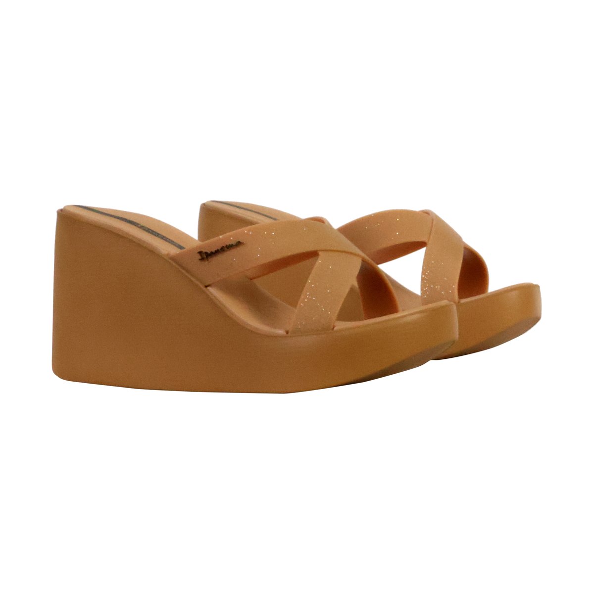 Sandales Compensées à Enfiler High Fashion Ii beige/vert, IPANEMA
