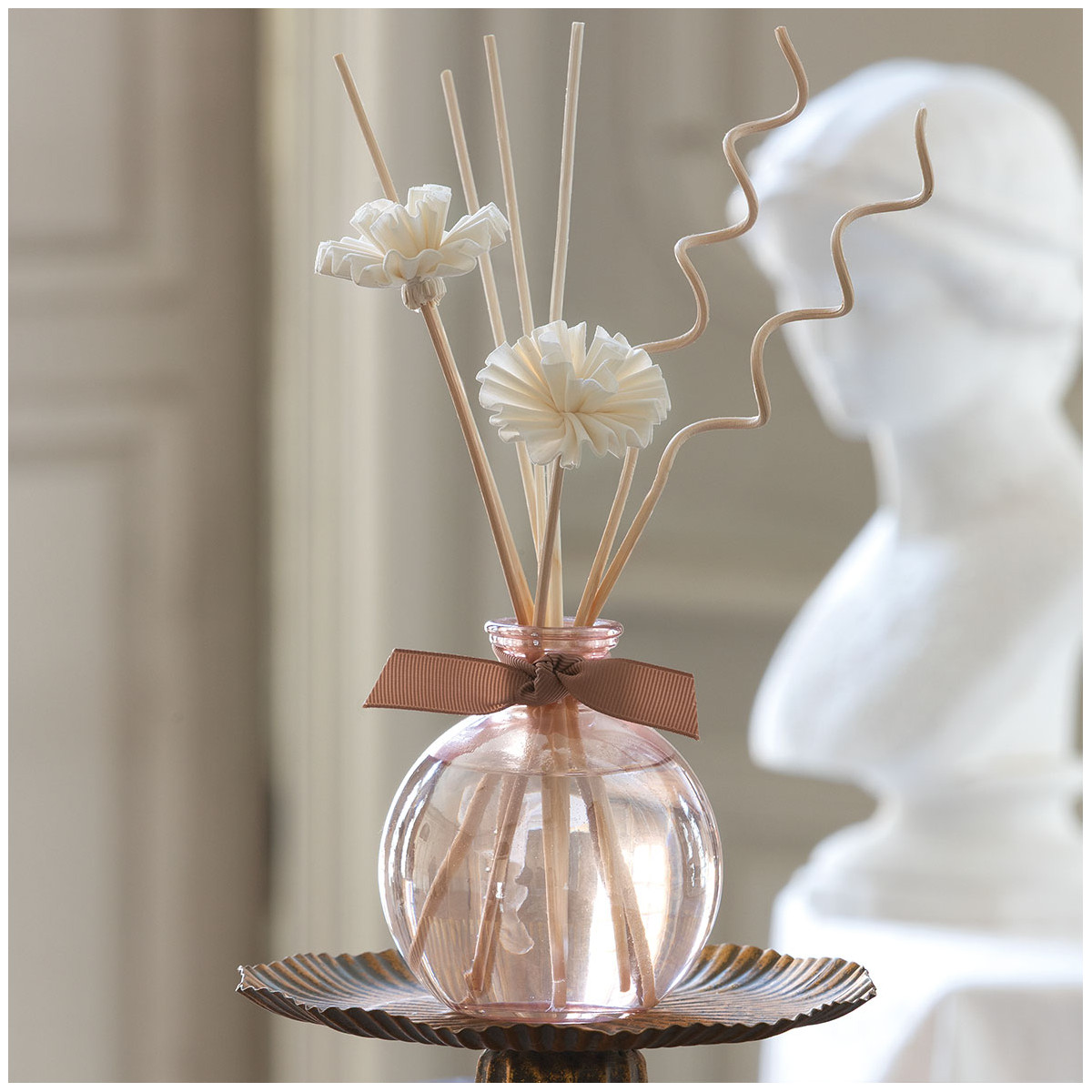 Diffuseur de parfum Vanille Dorée JARDIN DE FANTAISIES rose, MATHILDE M