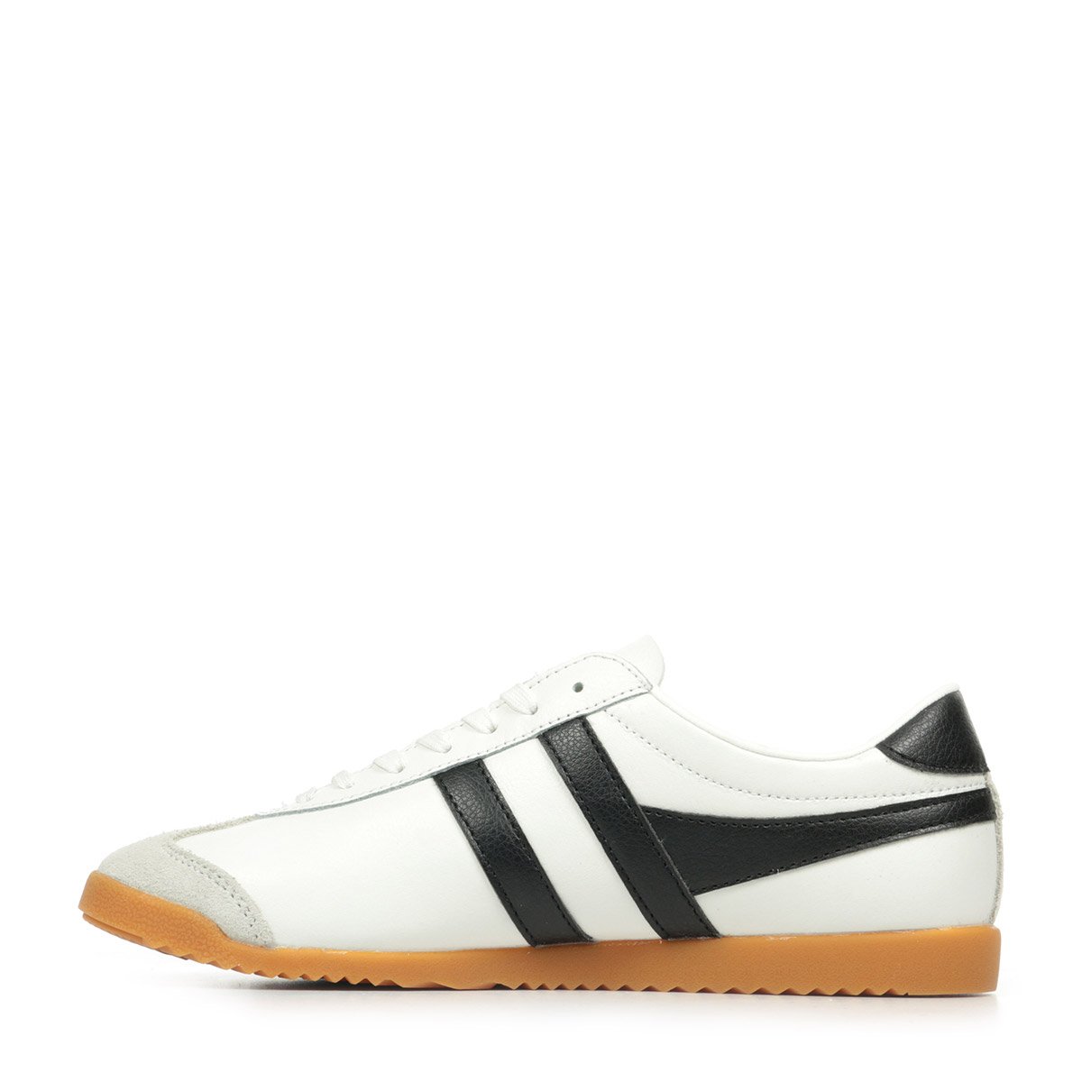 Baskets Bullet Leather white black gum, GOLA