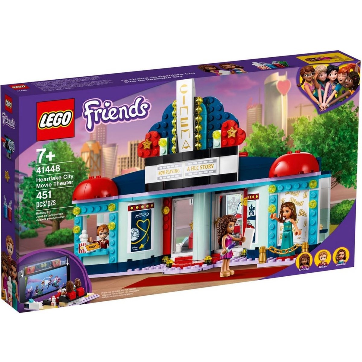 Le cinéma de Heartlake City multicolore, LEGO