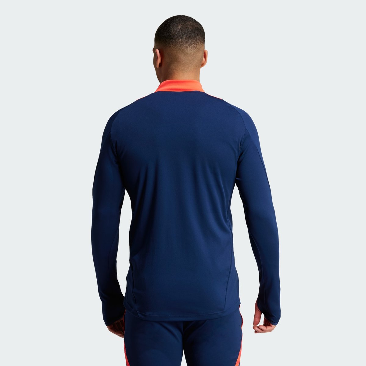 Haut d'entraînement Manchester United Tiro 24 night indigo / bright red, adidas Performance