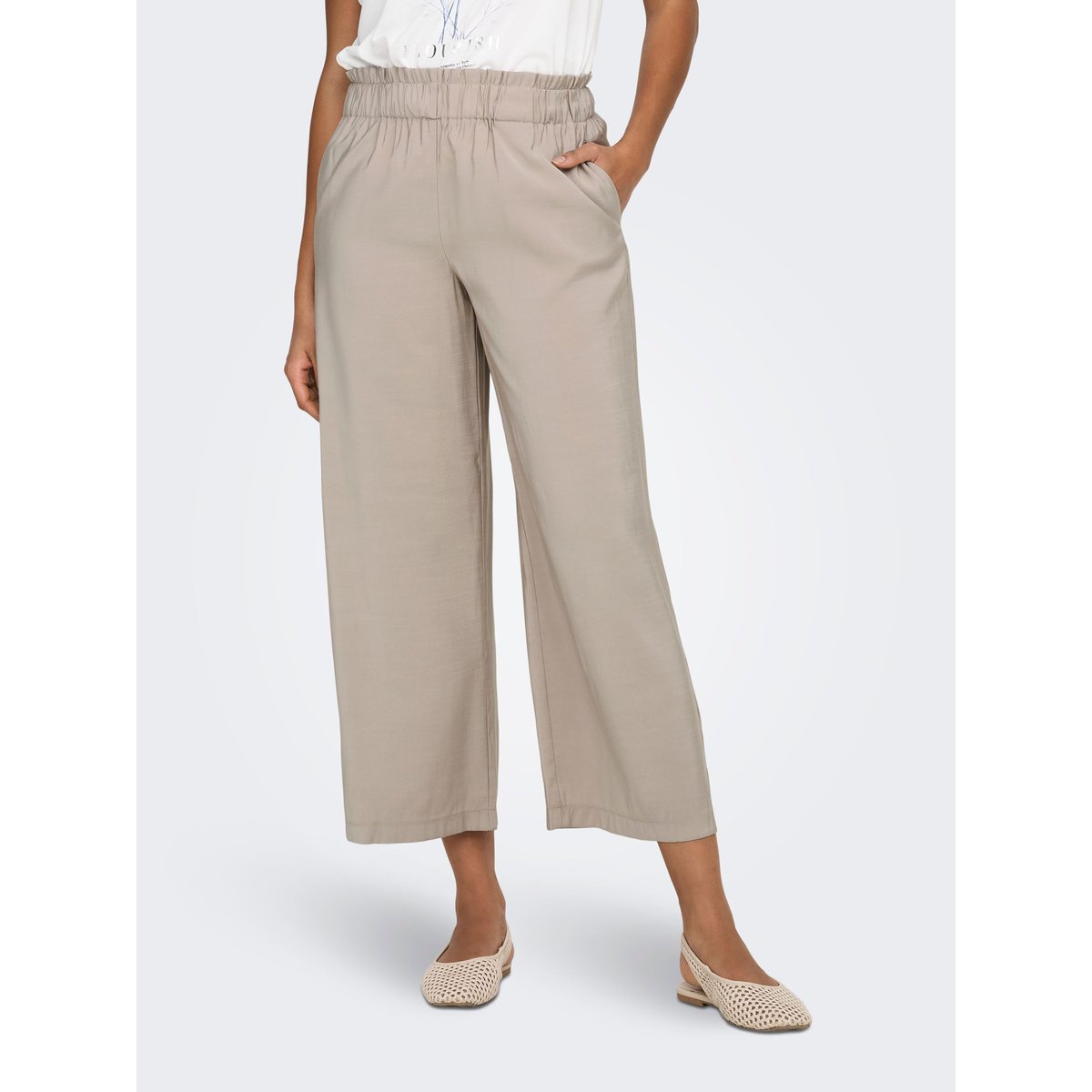 Jupe Culotte beige - string, ONLY