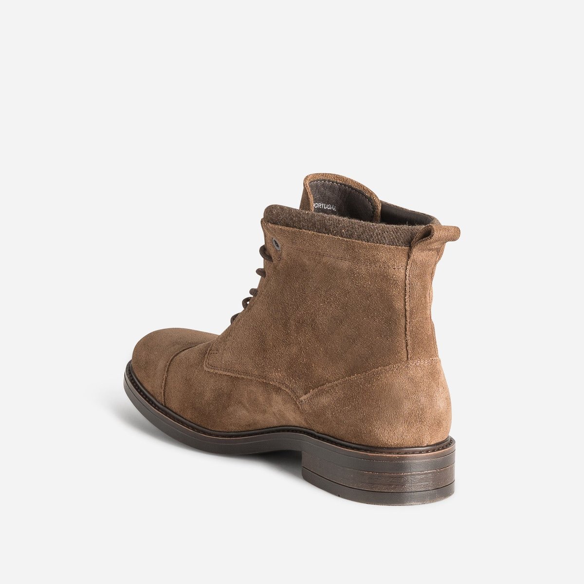Boots en cuir LEGER marron clair, ERAM
