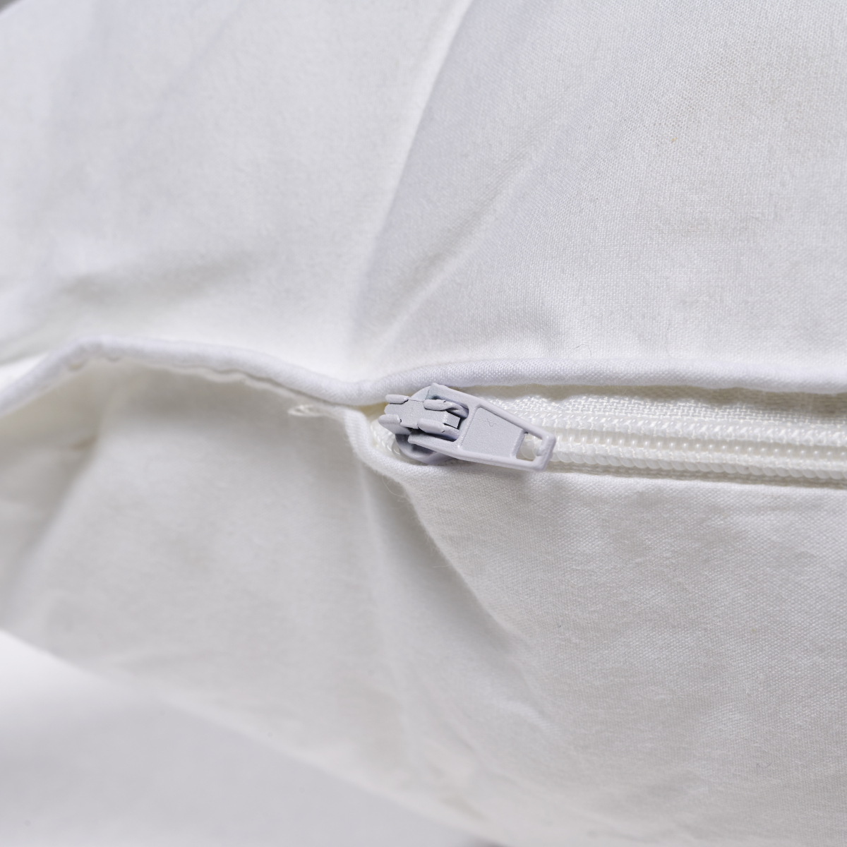 Oreiller mémoire de forme mixte Premium déhoussable blanc, BLEU CALIN