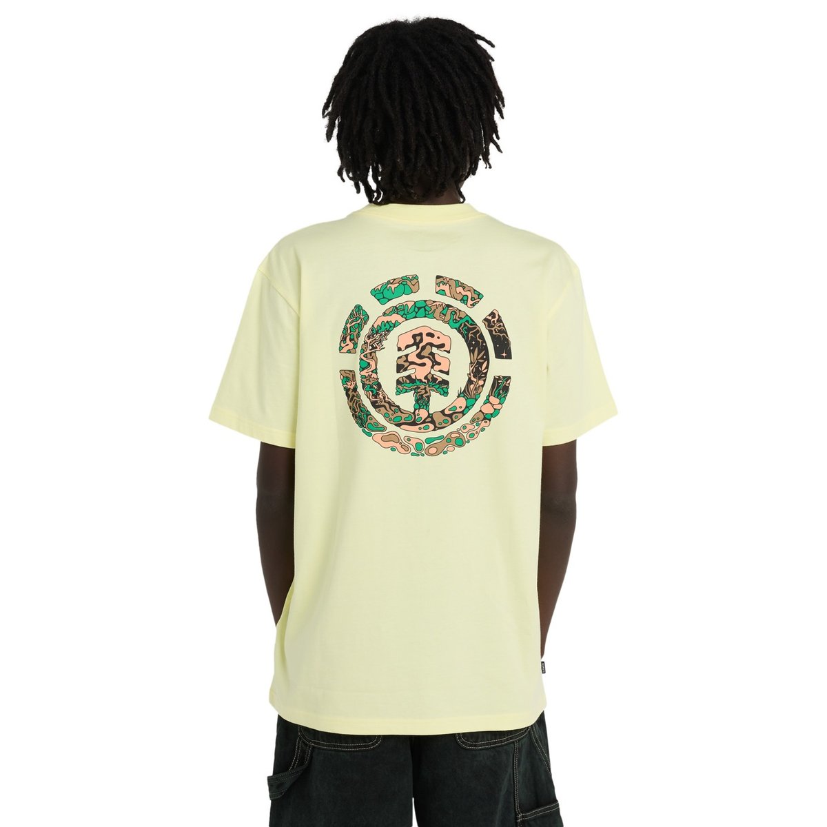 T-Shirt à manches courtes SWAMPS jaune wax yellow, ELEMENT