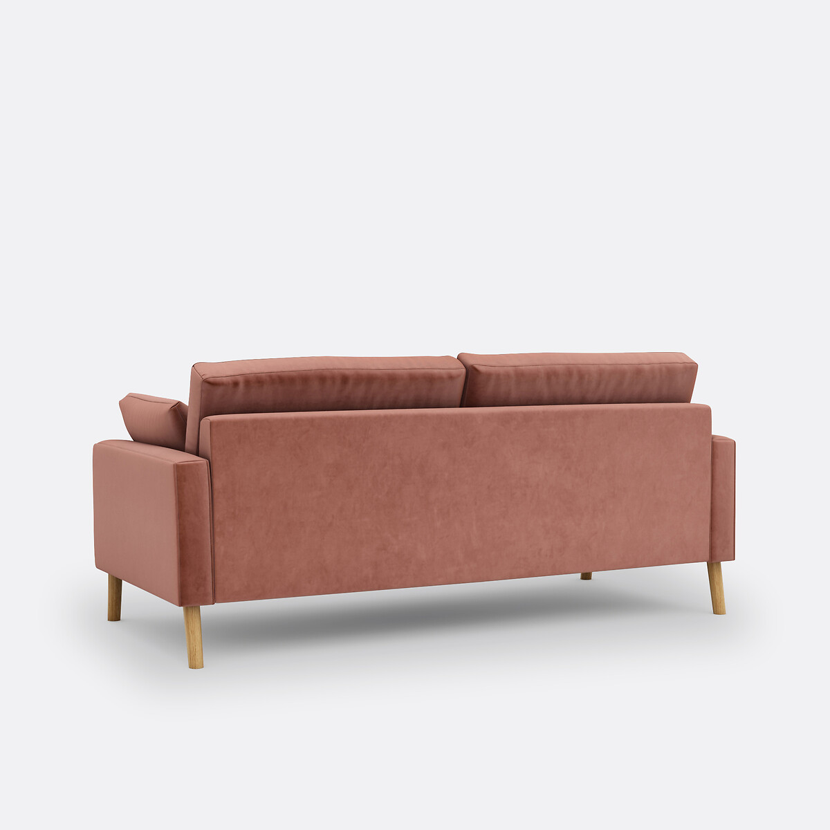 Sofa Stockholm, 2- oder 3-Sitzer, Samt rosenholz, SO'HOME