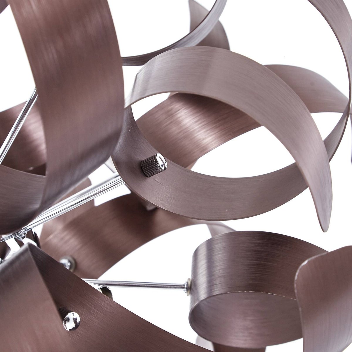 Suspension en aluminium design, Kaelor cuivre satiné, LUCANDE