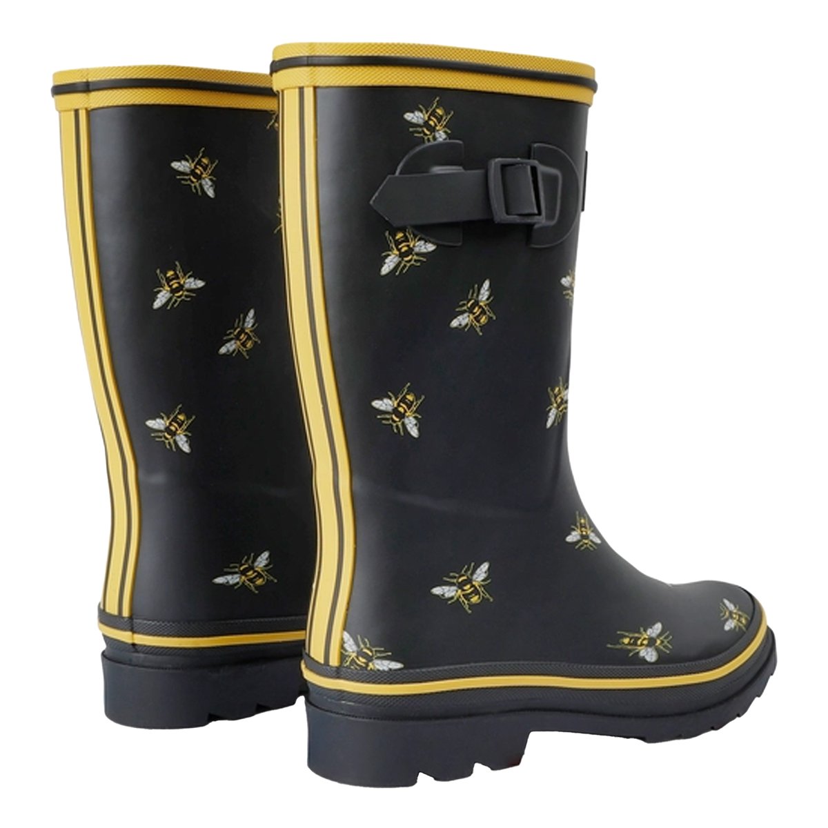 Bottes de pluie motif abeille AMELIA noir, REGATTA