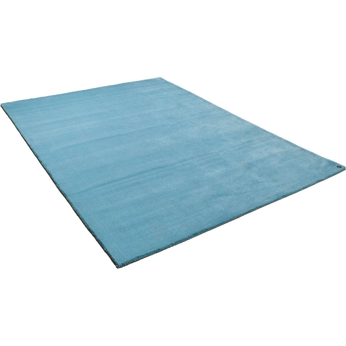 Tapis Salon HAPPY uni, imprimé, 100% nylon turquoise, TOM TAILOR
