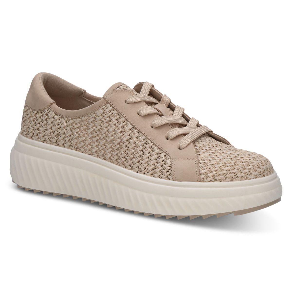 Basket à lacets beige nude, CAPRICE