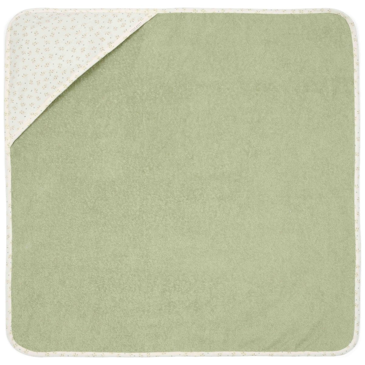 Cape de bain blanc, vert, LITTLE DUTCH
